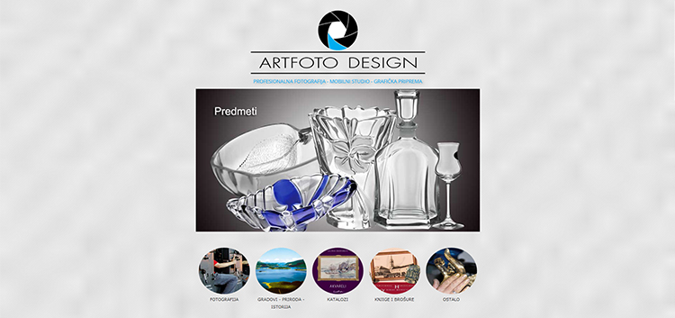 Webseite Artfoto Design