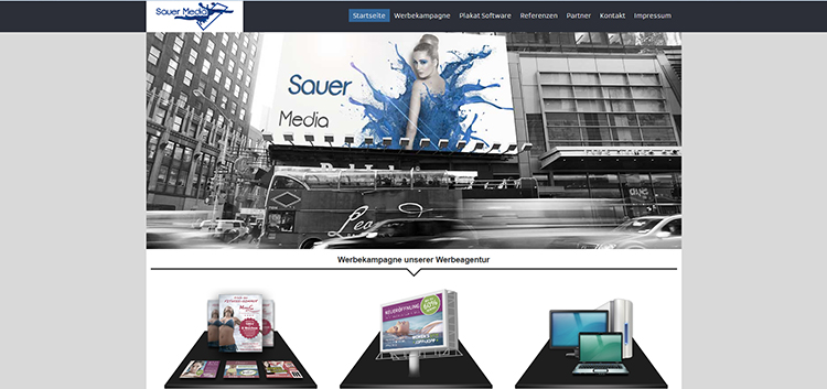 Webseite - Sauer Media