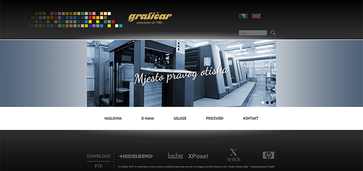 Web site - GRAFIČAR
