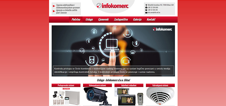 Web site - INFOKOMERC