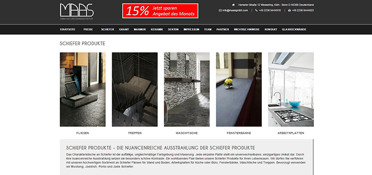 Web site - SCHIEFER DEUTSCHLAND