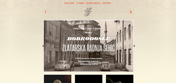 Web page - Zlatar Sehic