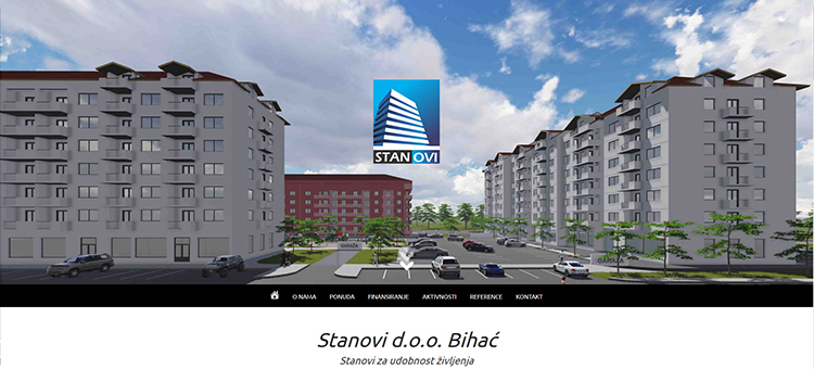 Web site - STANOVI D.O.O. BIHAĆ